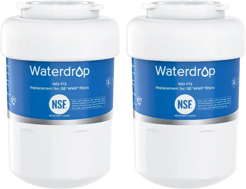 Vista 12 de Waterdrop Alkaline WD-F13 Reemplazo para GE® MWF®, SmartWater® MWFP, MWFINT, MWFA, GWF, HDX FMG-1, GSE25GSHECSS, WFC1201, RWF1060, Mejora pH Filtro