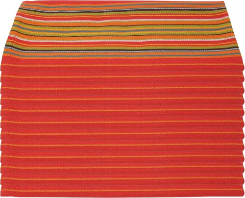 Vista 6 de Toallas de cocina a rayas de salsa Toallas de salsa de algodón absorbente 100% natural Paños de cocina multiusos para cocinar, secar y limpiar
