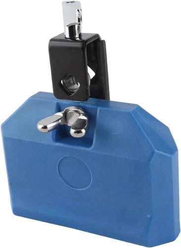 Vista 7 de Plastic Percussion Block with Mounting Bracket for Crisp Medium Pitch Sound, a Jam Block and Latin Drum Instrument for Drummers Expanding their Kit