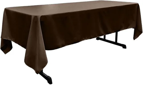 Vista 38 de New Creations Fabric & Foam Inc - Mantel rectangular de popelina de poliéster de 60 pulgadas de ancho por 120 pulgadas de largo. (Avocado)