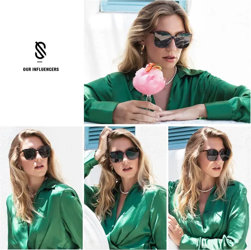 Vista 3 de SOJOS Gafas de sol para mujeres y hombres SJ2157