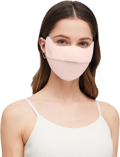 Vista 6 de UV Face Covering UPF 50+ Women Breathable Mask Sun Protection Reusable Outdoor