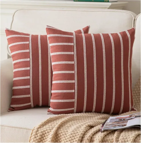 Vista 17 de Funda de Almohada Lumbar Bohemia Decorativa 14X36 Pulgadas Larga Suave Estilo Granja Decorativa Fundas de Almohada para Sofá Fundas de Almohada