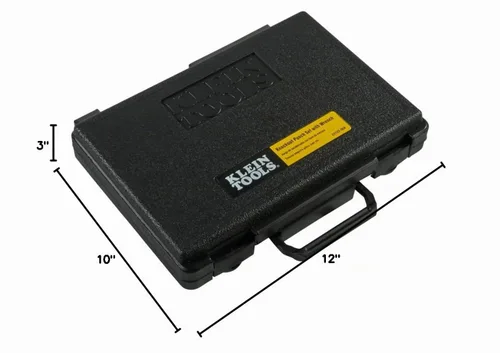 Vista 10 de Klein Tools 53732SEN - Juego de punzones con llave, cortador de orificios de conducto eléctrico de 1/2 a 2 pulgadas
