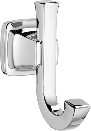 Vista 2 de American Standard 7353210.295 Townsend - Gancho doble para bata, níquel cepillado