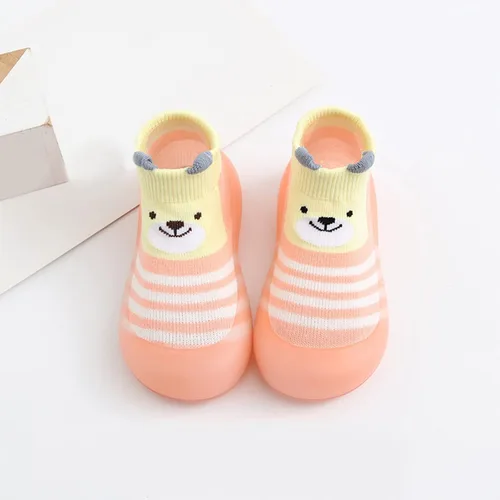 Vista 2 de Zapatos lindos de primavera y verano para niños pequeños, transpirables, con suela de goma suave, para interiores y exteriores