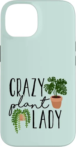 Vista 4 de Crazy Plant Lady - Cute Plant Lovers Gardening Theme Case for iPhone 17