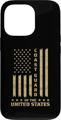 Vista 10 de Funda USCG de la Guardia Costera de Estados Unidos y la bandera estadounidense USCG para iPhone 16
