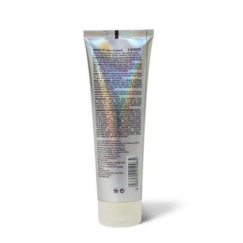 Vista 2 de Beyond the Zone Spike It - Cemento para el cabello, gel para el cabello StrongHold, ideal para todo tipo de cabello, 4 onzas