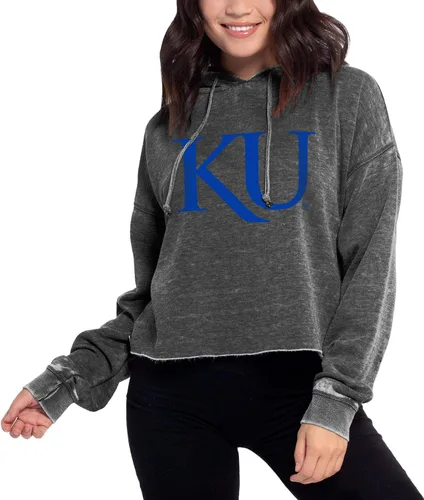 Vista 21 de chicka-d NCAA Campus Sudadera con capucha para mujer
