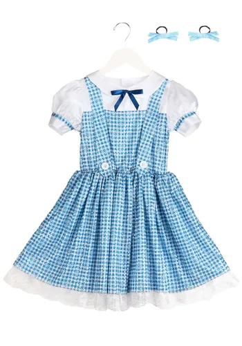 Vista 3 de Disfraz de Niña Campesina para Niñas Multicolor