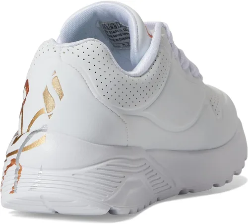 Vista 5 de Skechers Girl's Uno Lite-Metallic Love Sneaker