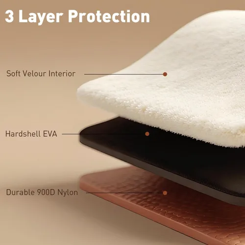 Vista 3 de Estuche rígido de transporte para gafas inteligentes Ray-Ban Meta, funda de transporte de viaje, compatible con modelos Wayfarer Skyler Headliner