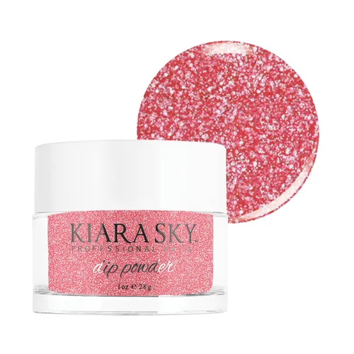 Vista 14 de Polvo de inmersión Kiara Sky tonos rosados 1 oz, Bee-My-Kini