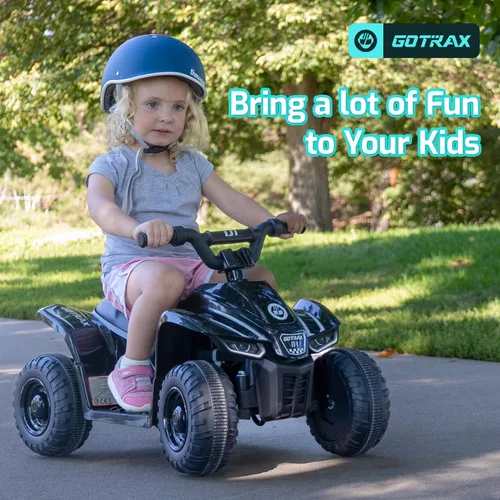 Vista 9 de Gotrax Juguete de paseo para niños pequeños 1.5-4, batería de 12 V para 80 Negro