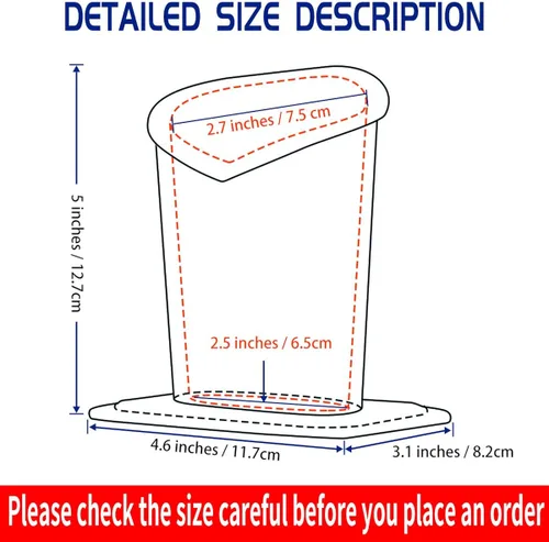 Vista 2 de Soporte protector para anteojos de escritorio con forro de felpa antiarañazos