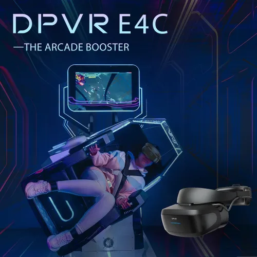 Vista 9 de DPVR E3 Series PC Tethered VR Headset (E3-C Hardband)