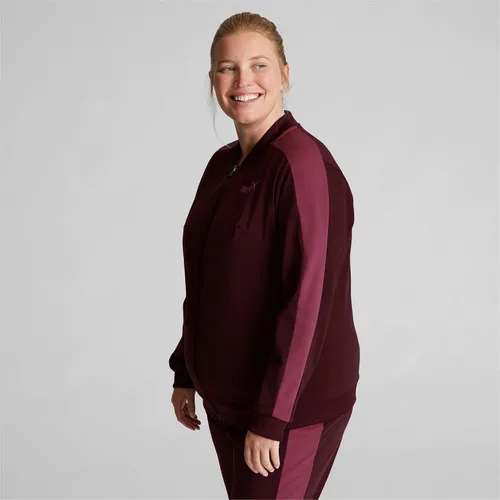 Vista 3 de PUMA Chaqueta de punto con cremallera frontal para mujer