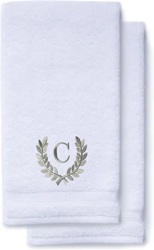 Vista 145 de Toallas de mano decorativas y con monograma para baño, cocina, maquillaje Regalo personalizado para boda-nupcial Toalla turca de lujo