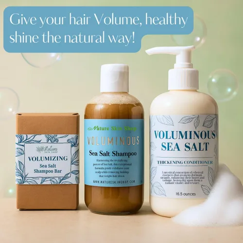 Vista 6 de Nature Skin Shop Acondicionador para el cabello voluminoso 8 onzas