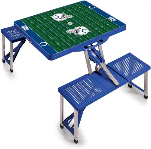 Vista 13 de Picnic TIME NFL Football Field Folding Picnic Table, Camping Table, Outdoor Table with Umbrella Hole
