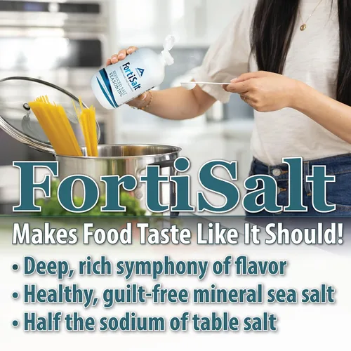 Vista 3 de Anderson's NUEVO Sustitutos de sal gourmet FortiSal, sabor ganador, bajo en sodio 8.5 fl oz