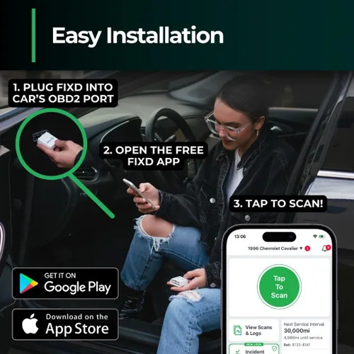 Vista 4 de Pantalla de condición activa para coches FIXD