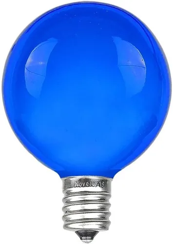 Vista 9 de Novelty Lights Paquete de 25 tiras de luces multicolor G40 para exteriores