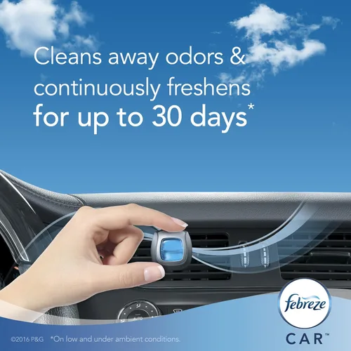 Vista 4 de Febreze Clip de ventilación para automóvil con aroma Downy April Fresh