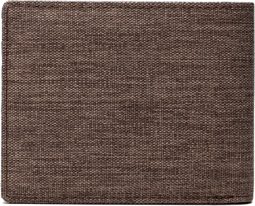 Vista 6 de Cartera de tela minimalista con bloqueo RFID plegable