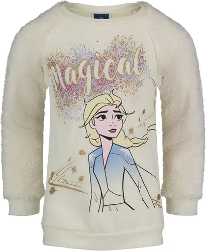 Vista 2 de Disney Frozen Elsa - Conjunto de camiseta y leggings de forro polar de piel para niñas y niños grandes