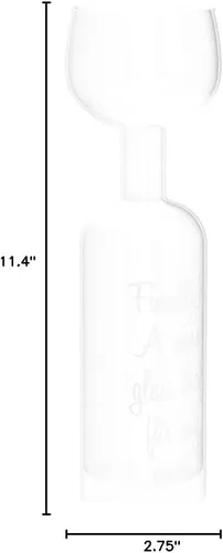 Vista 6 de BigMouth Inc Vaso de vino botella definitivo, con capacidad para una botella completa de 750 mililitros