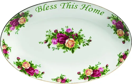 Vista 5 de Royal Albert Old Country Roses - Taza, diseño de rosas