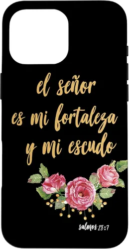 Vista 18 de Carcasa para iPhone 11 Salmos El Señor Es Mi Fortaleza Biblia Cristiana