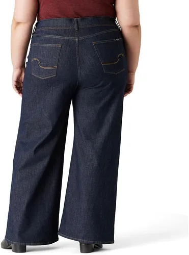 Vista 2 de Levi Strauss Signature Gold Jeans de pierna ancha totalmente moldeadores Retro Dark