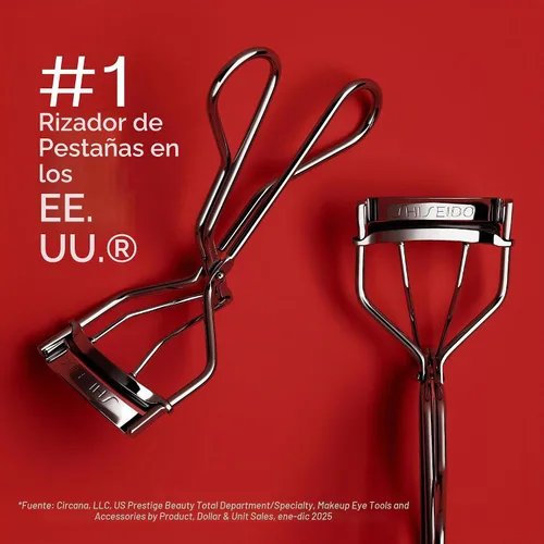 Vista 2 de Shiseido Rizador de Pestañas - Riza y ondula las pestañas para una franja enmarcada perfecta - Suave y seguro - Incluye almohadilla de repuesto