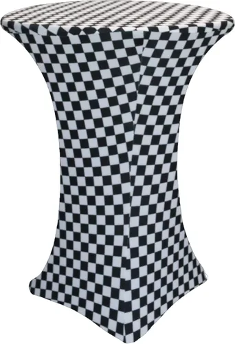 Vista 19 de Mantel de 30 pulgadas para mesa redonda, funda para mesa, Negro