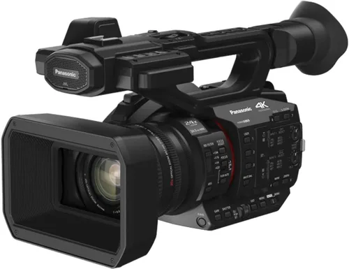 Vista 8 de Panasonic Videocámara, Calidad Profesional 4K 60p, Sensor de 1.0 Pulgadas, Lente Gran Angular de 24.5mm y Zoom Óptico 20x, V-Log, Ethernet, Salida