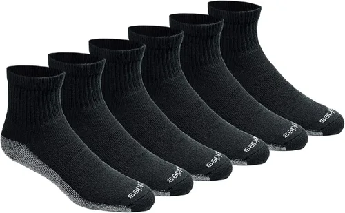 Vista 54 de Dickies Calcetines Dri-Tech para hombre con control de humedad, disponibles en tallas M-XXL (6, 12, 18 pares)