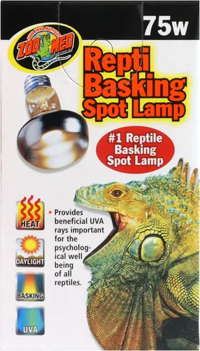 Vista 3 de Zoo Med Repti Basking Spot - Bombilla de repuesto para lámpara (75 W, 3 unidades)
