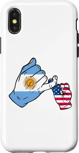 Vista 4 de iPhone 15 Parent and child Argentina USA family Case