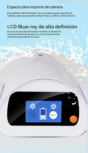 Vista 8 de ZUEN Equipo subacuático del buceo de la hélice de la vespa del mar con blanco rápido de la velocidad del motor 3200W