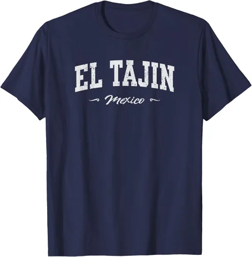 Vista 76 de Camiseta de recuerdo deportivo El Tajin Mexico, Negro