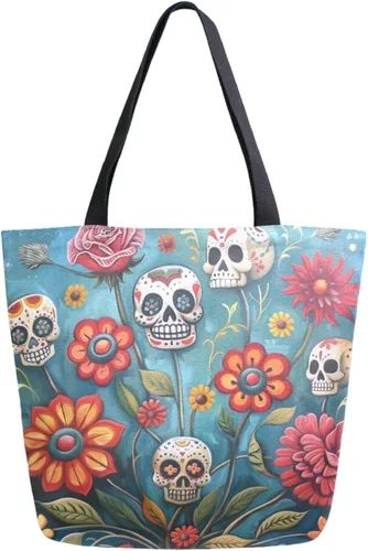 Vista 13 de Chic Funny Cute Pattern Big Handle Extra Large Shoulder Tote Bag for Beach Travel Weekender Gym Grocery Shopping