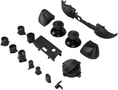 Vista 8 de para Xbox Series X para Xbox Series S Juego de botones de controlador, kits completos de accesorios para mango de juego (negro)