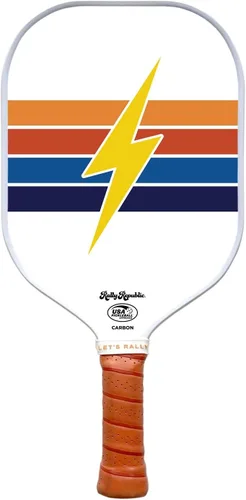 Vista 8 de Pala de pickleball con licencia oficial, raqueta aprobada por la Asociación de Pickleball de Estados Unidos, núcleo de panal ligero, exterior