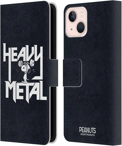 Vista 195 de Head Case Designs Funda de piel con licencia oficial de Peanuts Charlie Brown Good Grief Rock Tees compatible con Apple iPhone 11 Charlie Brown Buen
