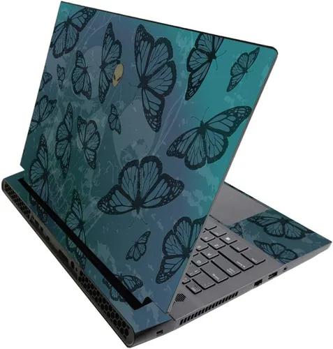 Vista 407 de MightySkins - Skin brillante con purpurina para Alienware M17 R3 (2020) y M17 R4 (2021) - Diversión de los años 90 Acabado duradero con purpurina