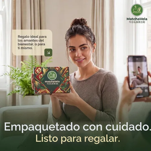 Vista 8 de Juego de batidor Matcha - 5 piezas Kit de té japonés