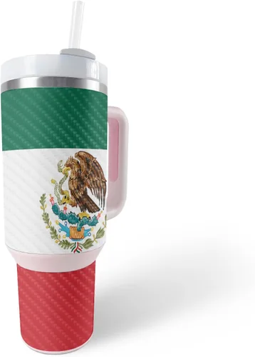 Vista 22 de MightySkins - Funda de fibra de carbono compatible con el vaso Stanley The Quencher H2.0 FlowState de 40 onzas, vida útil, acabado de fibra